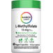 Rainbow Light L-Methylfolate 15 mg per 2 capsules with Methyl B12 & Saffron, 60 Vegan Capsules, Dietary Supplement.
