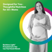 Pregnant woman smiling, holding belly. Text reading: 'Thoughtful Nutrition for 35+ Moms. Rainbow Light® Prenatal Care.'